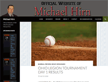 Tablet Screenshot of michaelhirn.com